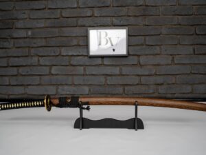 Katana model 8 Shirasaya Naturalne Surowe Drewno Różane