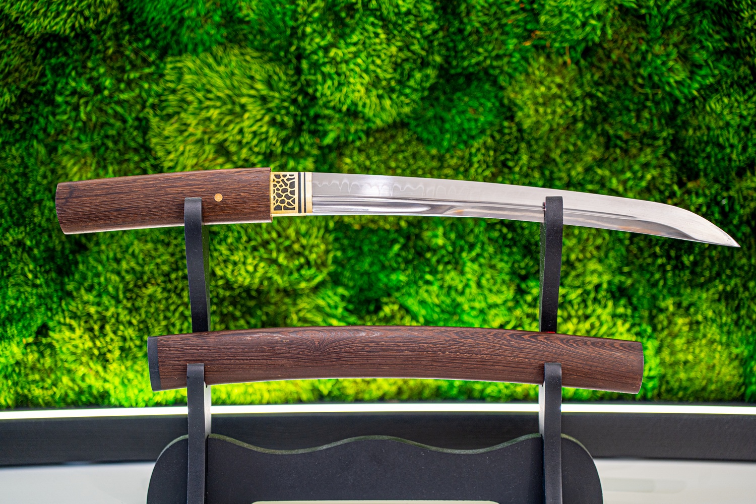 Tanto Shirasaya Stal T10 – Naturalne Drewno | Hartowanie Glinką (Hamon) TS1-3 - obrazek 11