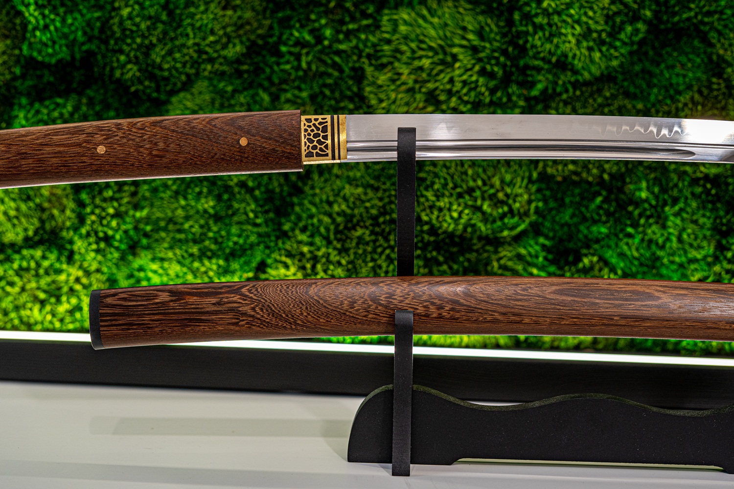 Katana Shirasaya 2 Gen Japoński Miecz Samurajski Stal T10 Ostra Treningowa - obrazek 7