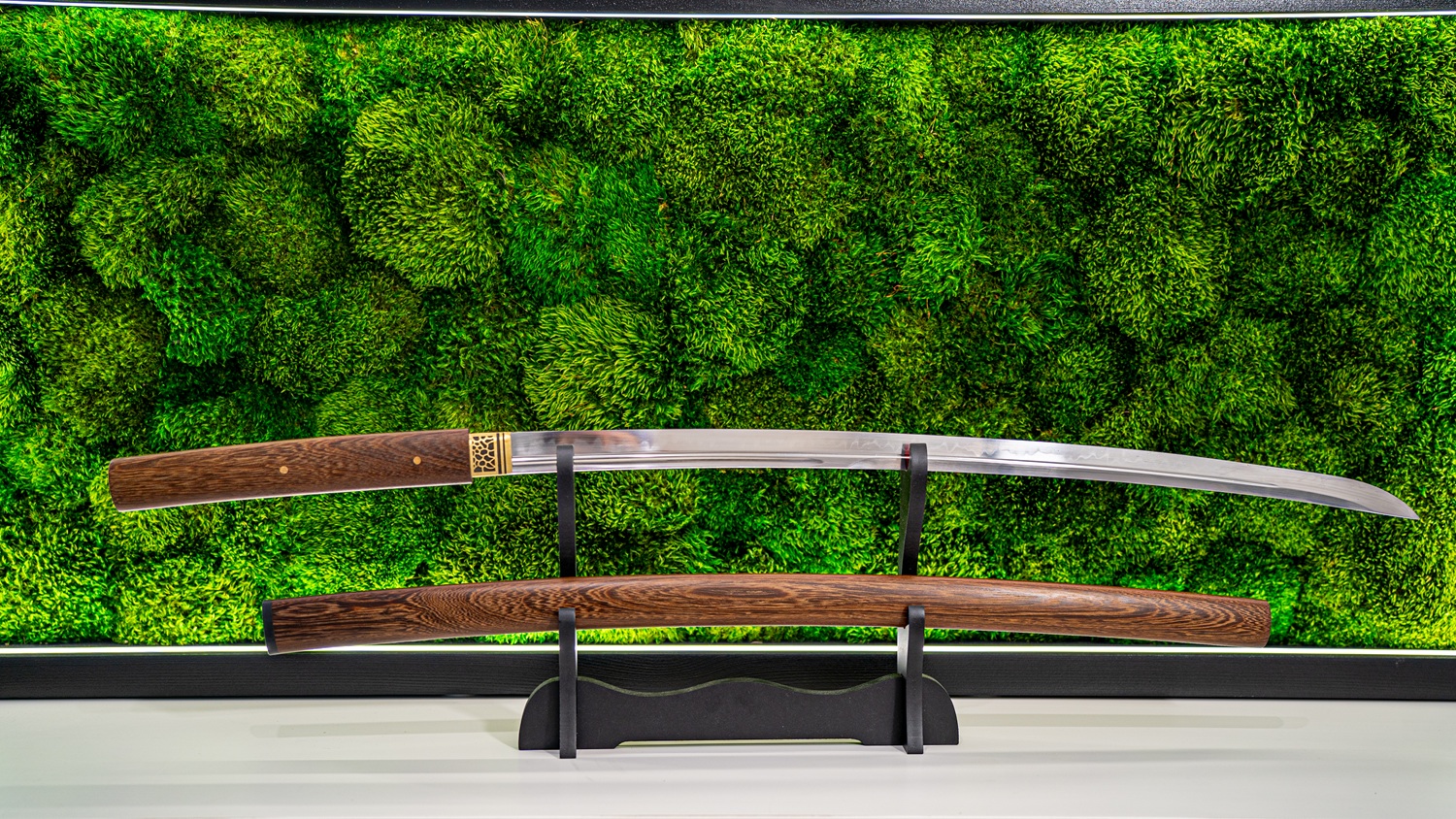 Katana Shirasaya 2 Gen Japoński Miecz Samurajski Stal T10 Ostra Treningowa - obrazek 3