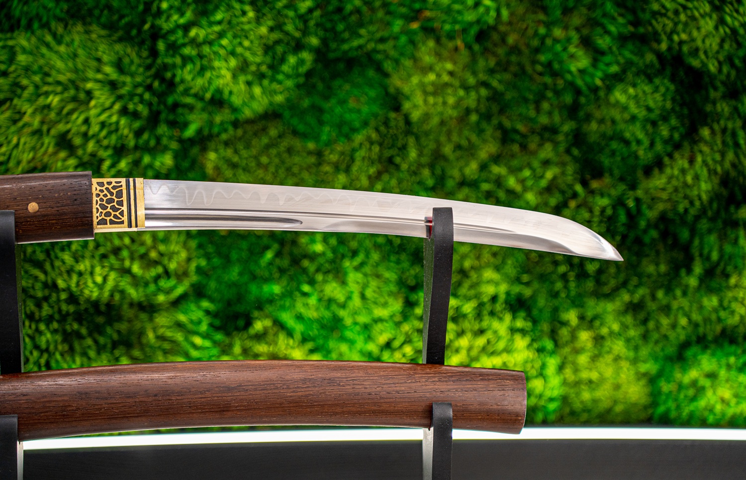 Tanto Shirasaya Stal T10 – Naturalne Drewno | Hartowanie Glinką (Hamon) TS1-3 - obrazek 9