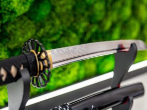 Tanto Stal T10 – Naturalne Drewno | Hartowanie Glinką (Hamon) T5H