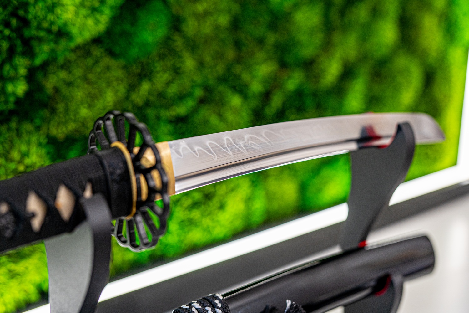 Tanto Stal T10 – Naturalne Drewno | Hartowanie Glinką (Hamon) T5H - obrazek 2