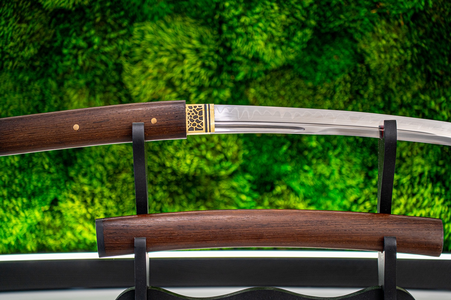 Tanto Shirasaya Stal T10 – Naturalne Drewno | Hartowanie Glinką (Hamon) TS1-3 - obrazek 6