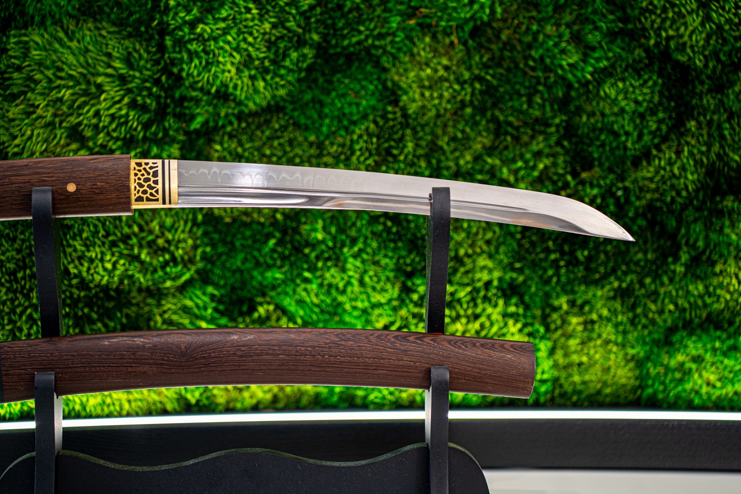 Tanto Shirasaya Stal T10 – Naturalne Drewno | Hartowanie Glinką (Hamon) TS1-3 - obrazek 4